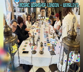 Mosaic Lamp Workshop in London – Wembley’s Most Colorful Craft Course