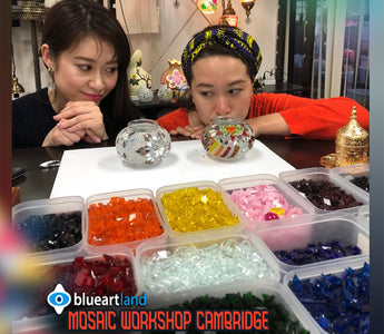 How To Make Mosaic Lamp Workshop in Cambridge – Craft Light, Color, and Culture Together
