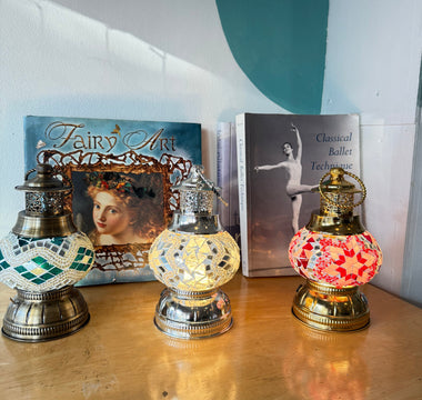 Sparkle This Christmas with Blueartland’s Mosaic Lamp Workshop