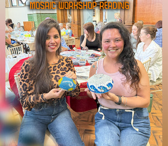 Mosaic Lamp Workshop in Reading | Blueartland