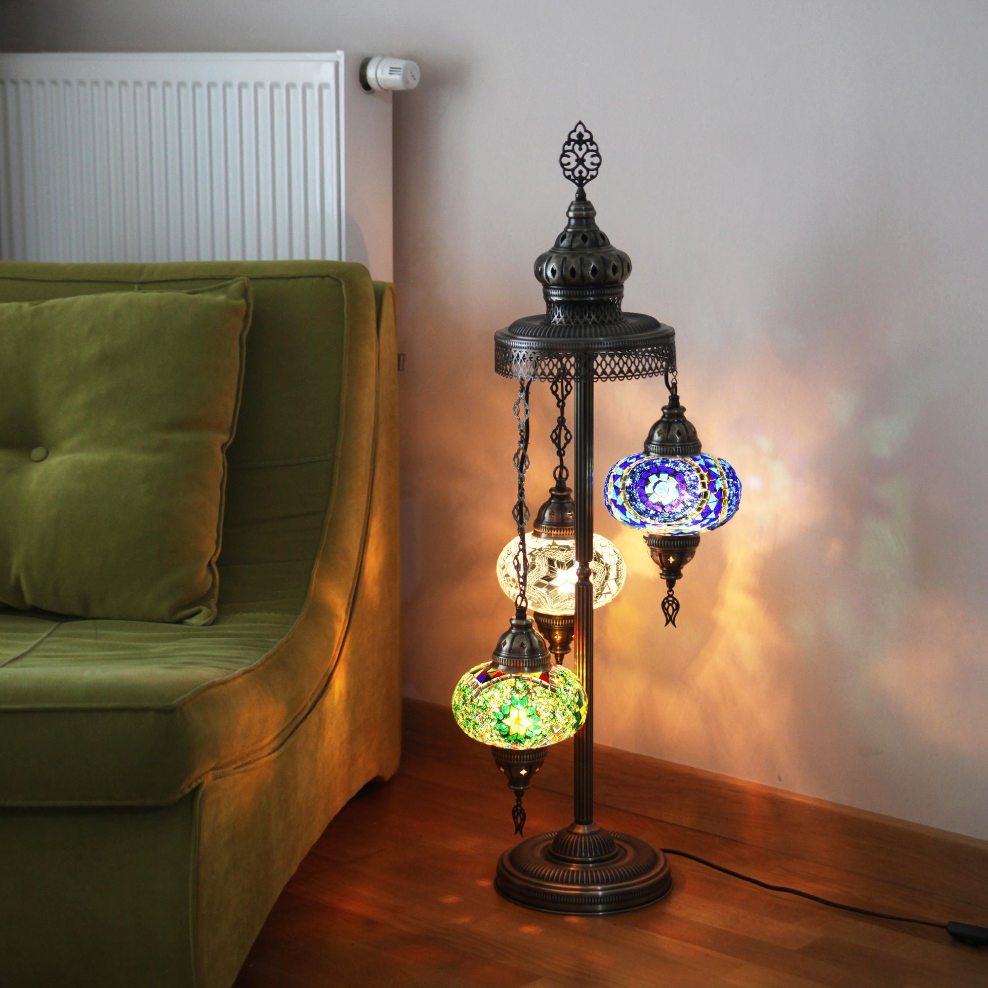 Moroccan Style Living Room With Arc Lamp Ultimate Guide To Moroccan
