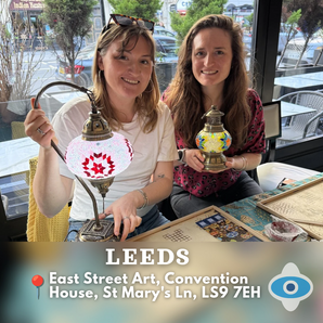 Mosaic Lamp Workshop in Leeds | Blueartland