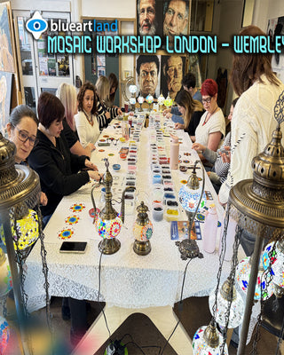 Mosaic Lamp Workshop in London – Wembley’s Most Colorful Craft Course