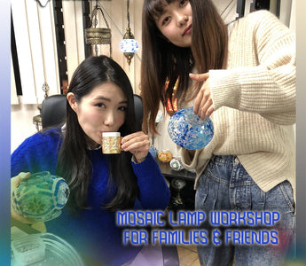 Mosaic Lamp Workshop for Families & Friends