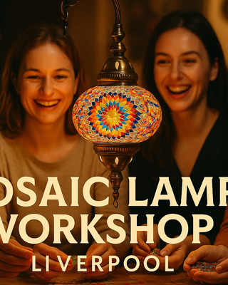 Mosaic Lamp Workshop in Liverpool – A Creative and Relaxing Craft Course