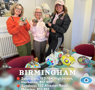 Make a Mosaic Lamp in Birmingham | Turkish Lamp Workshop