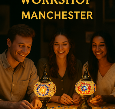 Mosaic Lamp Workshop in Manchester – A Bright and Beautiful Craft Course