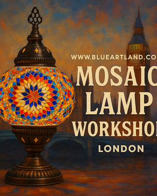 ✨ Make Your Own Turkish Mosaic Lamp in London – A Luxurious Craft Course Experienc