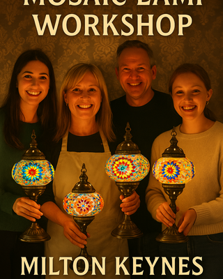 Mosaic Lamp Workshop in Milton Keynes – A Hands-On Craft Course You’ll Love