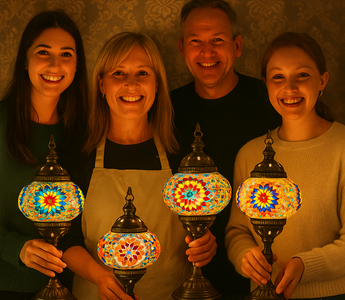 Mosaic Lamp Workshop in Milton Keynes – A Hands-On Craft Course You’ll Love