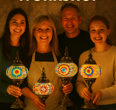 Mosaic Lamp Workshop in Milton Keynes – A Hands-On Craft Course You’ll Love