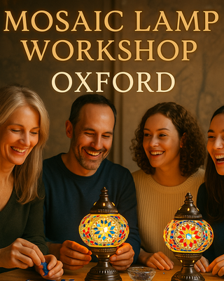 Mosaic Lamp Workshop in Oxford – Discover Mosaic Art in a Unique Craft Course