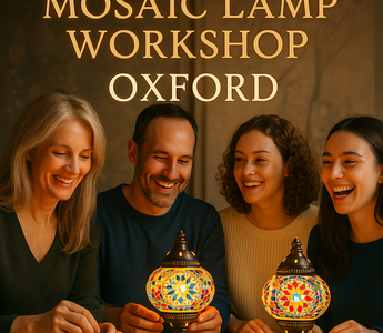 Mosaic Lamp Workshop in Oxford – Discover Mosaic Art in a Unique Craft Course