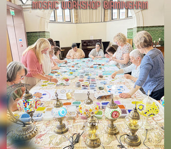 Craft Course: Turkish Mosaic Lamp Workshop in Birmingham | Blueartland