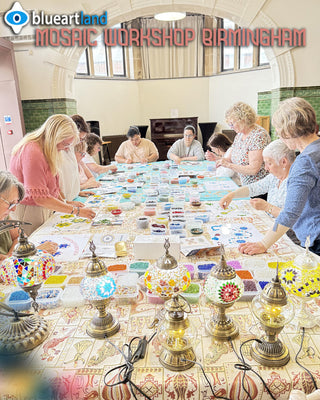 Craft Course: Turkish Mosaic Lamp Workshop in Birmingham | Blueartland