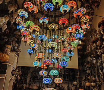 Turkish Light Colourful Turkish Mosaic Lamps in Manchester