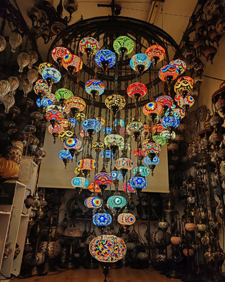 Turkish Light Colourful Turkish Mosaic Lamps in Manchester