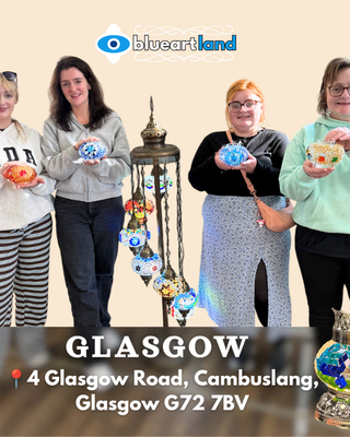Make a Mosaic Lamp in Glasgow | Turkish Lamp Workshop