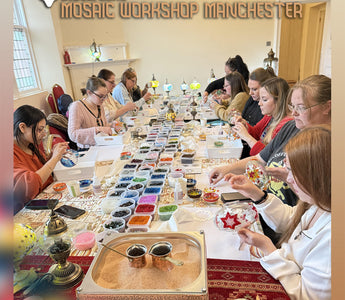 Mosaic Lamp Workshop in Manchester – A Bright and Beautiful Craft Course