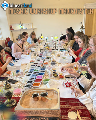 Mosaic Lamp Workshop in Manchester – A Bright and Beautiful Craft Course