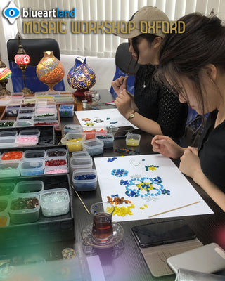 Mosaic Lamp Workshop in Oxford – Discover Mosaic Art in a Unique Craft Course
