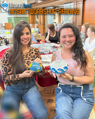 Mosaic Lamp Workshop in Reading | Blueartland