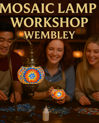 Mosaic Lamp Workshop in London – Wembley’s Most Colorful Craft Course