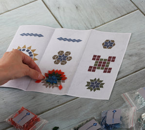 Unique Mosaic lamp Kit & Do-It-Yourself Home Package