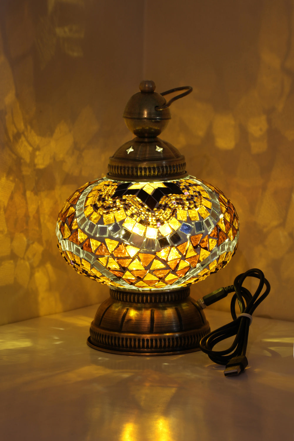 LANTERN MOSAIC LAMP