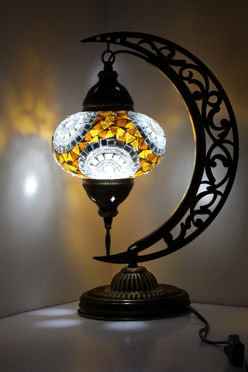 Moon Mosaic Lamp