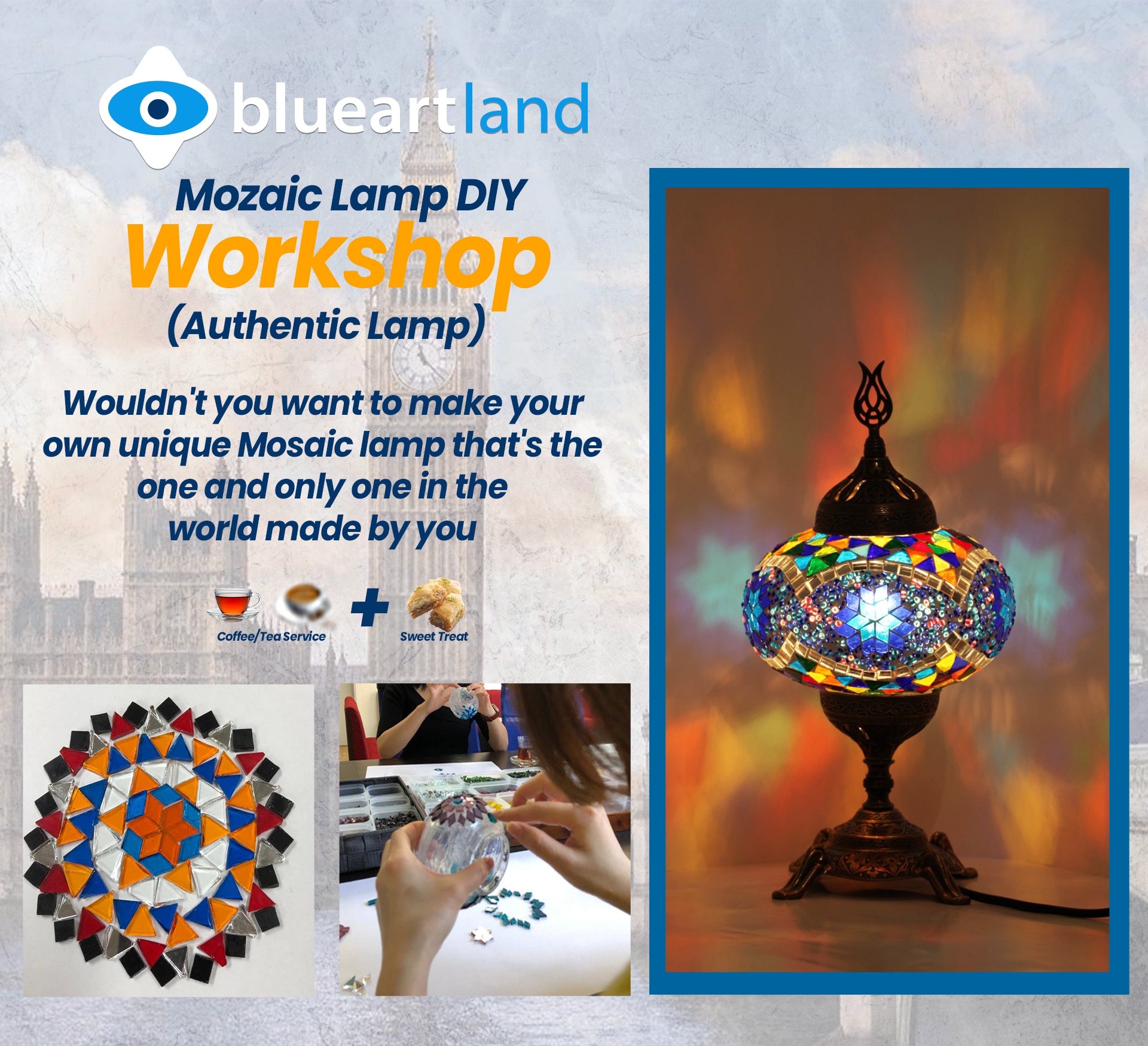 MOSAIC LAMP WORKSHOP