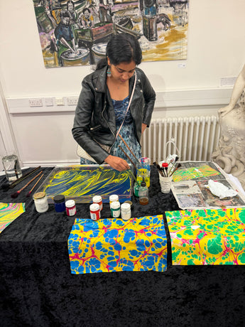 Blueartland Marbling Workshop